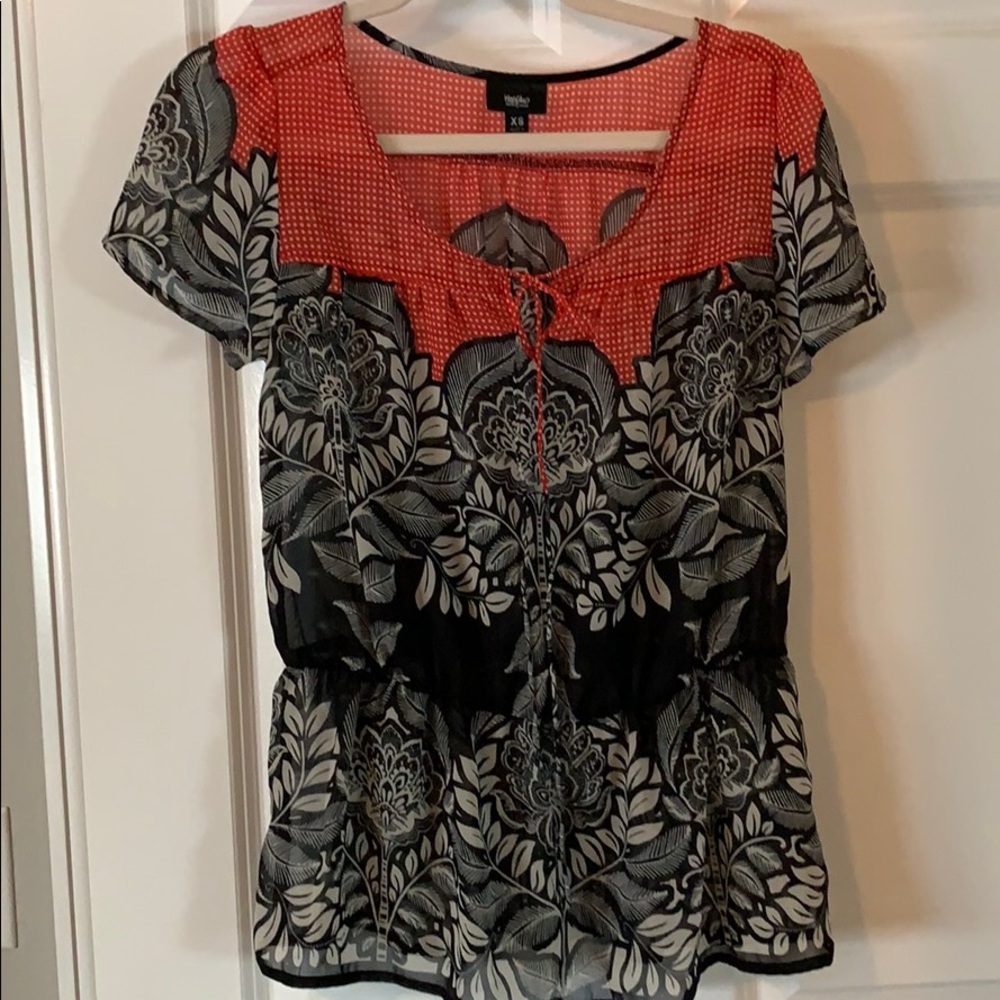 Patterned Blouse